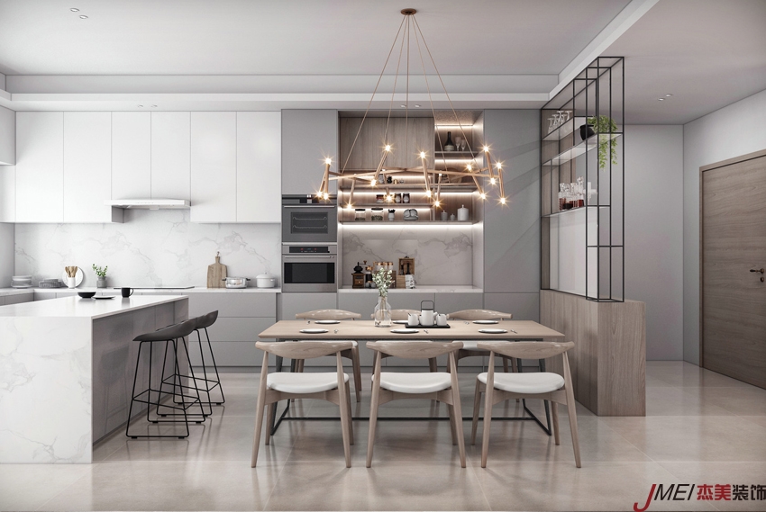 140平現代風格裝修效果圖[大連-中山區-保利天禧]