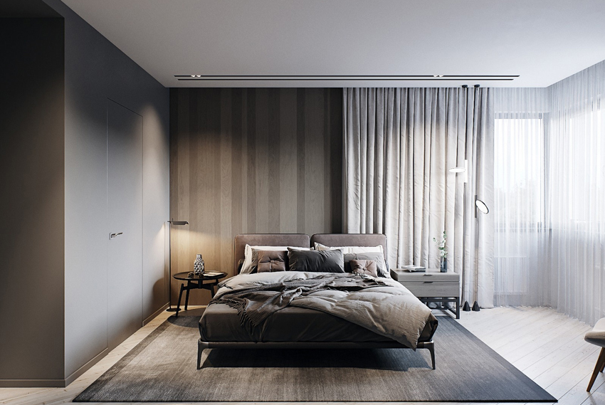 240㎡現代風格室內設計實景效果圖