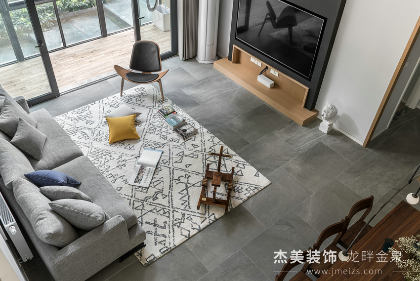 206㎡現代風格裝修效果圖[大連-泉水-龍畔金泉]