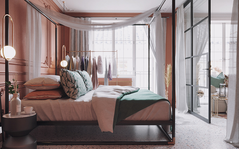 大連裝修公司窗簾的軟裝怎樣搭配？